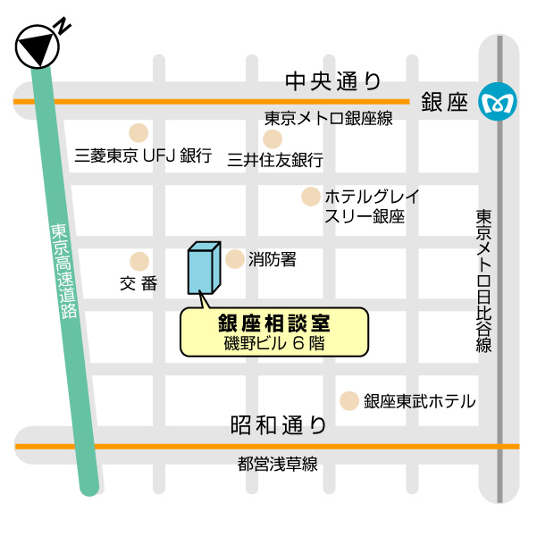 銀座地図